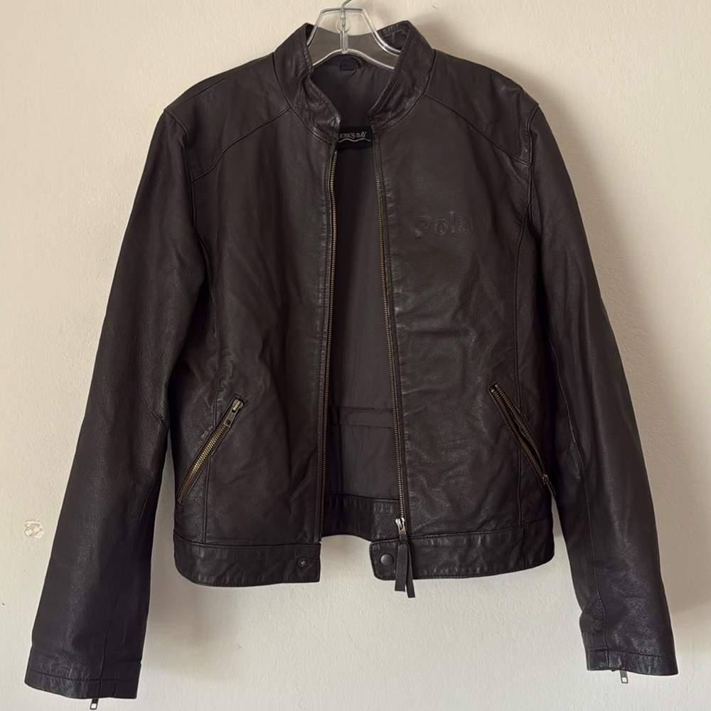 Dark Brown 100% Leather Jacket for Women